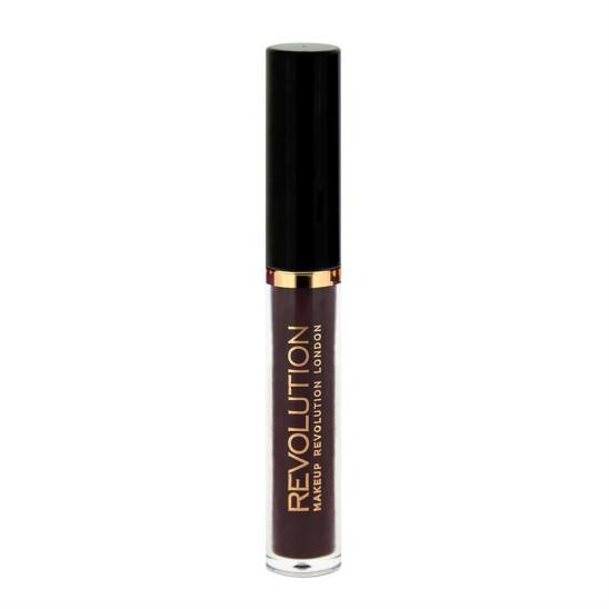 Жидкая помада Salvation Velvet Lip Lacquer Black Heart, темно-черничная - 1