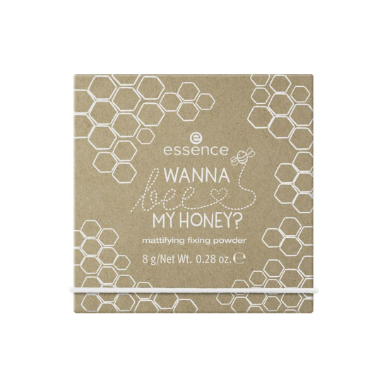 Wanna bee My Honey? Матирующая фиксирующая пудра, 8 г - 1