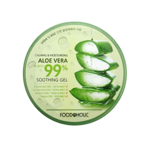 FOODAHOLIC - Многофункциональный гель с алоэ вера 99% Calming and Moisturizing Aloe Vera Soothing Gel300 мл