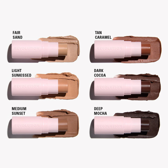 Бронзер для лица в стике Skin Silk Bronzer Stick, Sand - 5