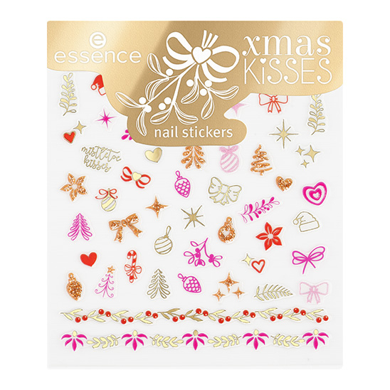 Стикеры для ногтей Xmas Kisses nail stickers - 1