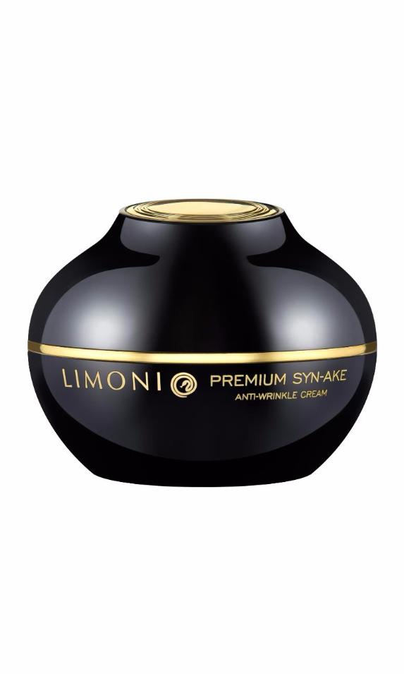 Limoni. Антивозрастной крем для лица со змеиным ядом Premium SynAke