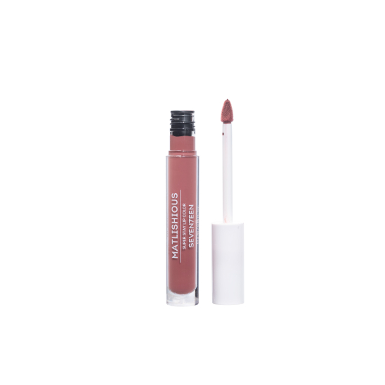 Жидкая помада-блеск Matlishious Super Stay Lip Color, 09 коричневая слива - 2