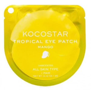 KOCOSTAR - Гидрогелевые патчи для глаз Тропические фрукты - манго, 2 патча/1 пара, 3г