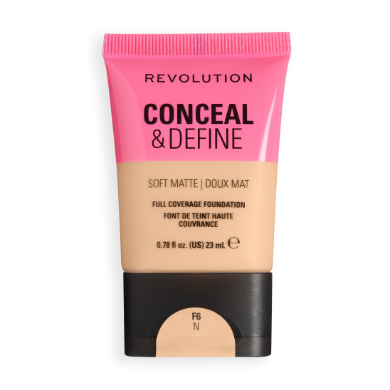 Тональная основа Conceal & Define Soft Matte Full, F6N - 1
