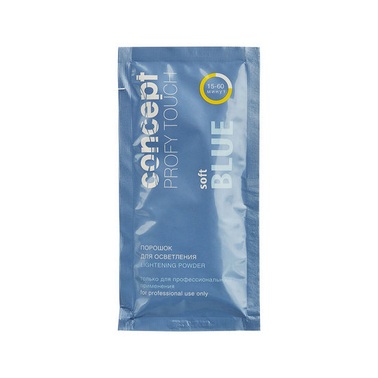 Порошок для осветления волос Soft blue lightening powder - 1